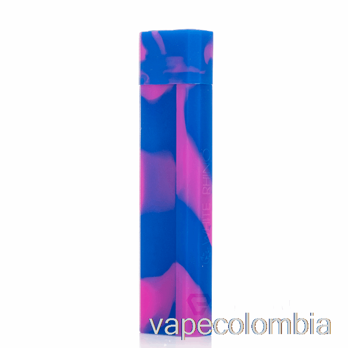 Vape Recargable Rinoceronte Blanco Silicona Dab Out [pyrex] Violeta Azul